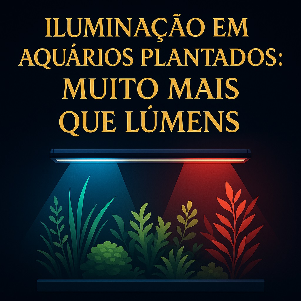 A Verdade Sobre a Luz no Aquascaping: Porque os Lúmens Não Contam Toda a História