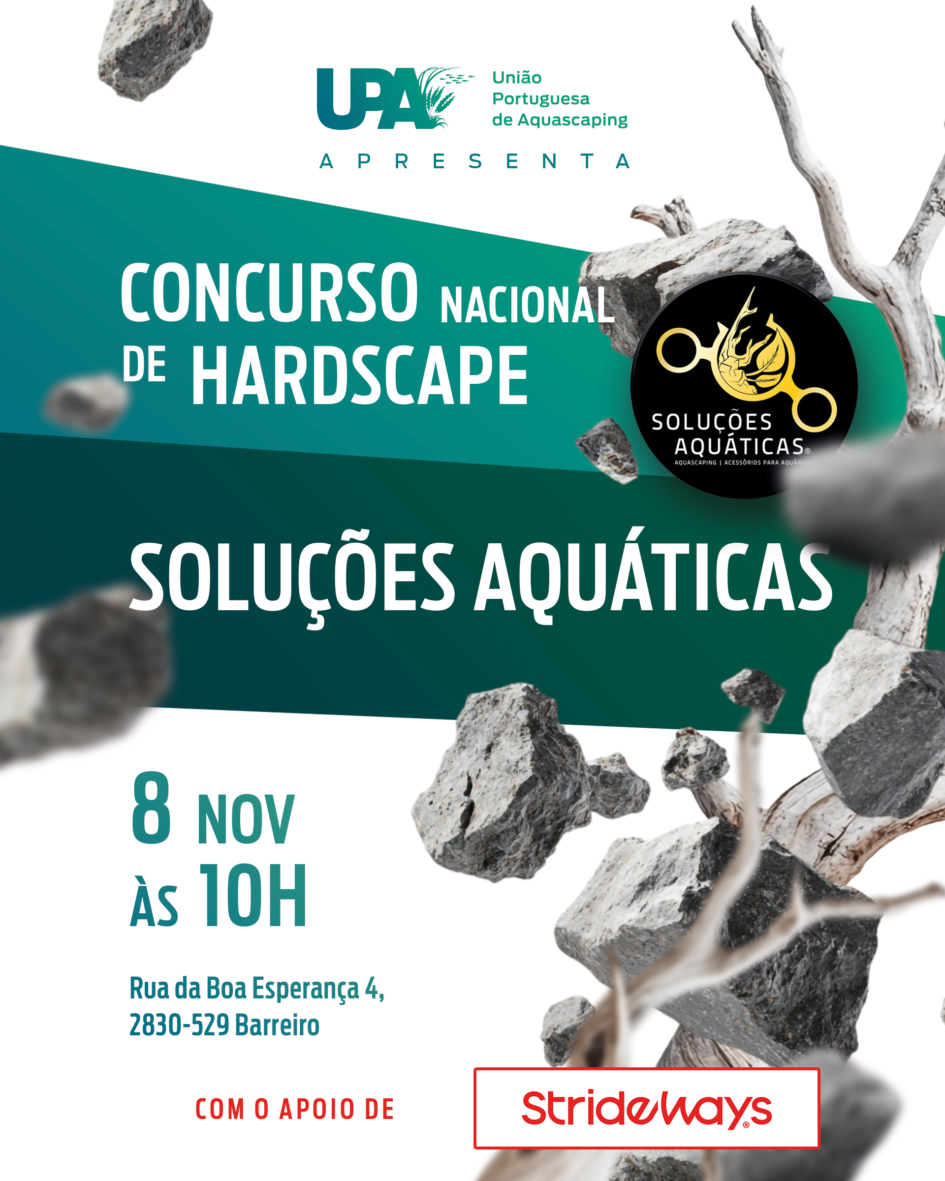 Concurso de Hardscape UPA na Soluções Aquáticas
